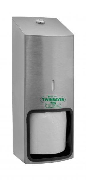 Twinsaver Toilet roll 3 Silver - TS-0678