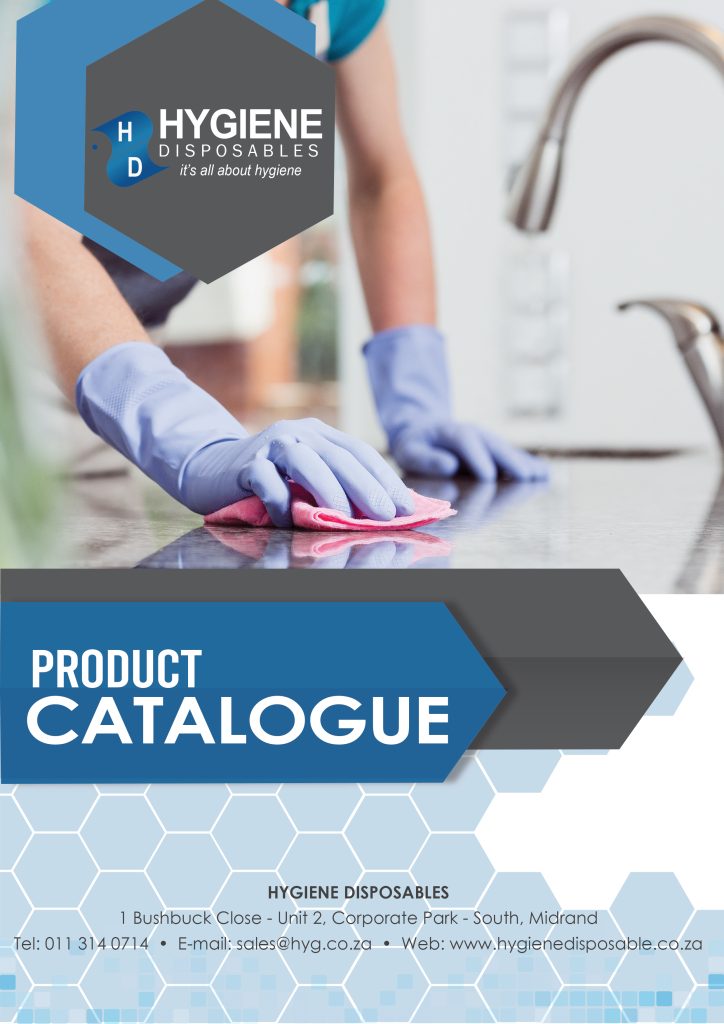 Commercial cleaning products from Hygiene Disposables - catalogue