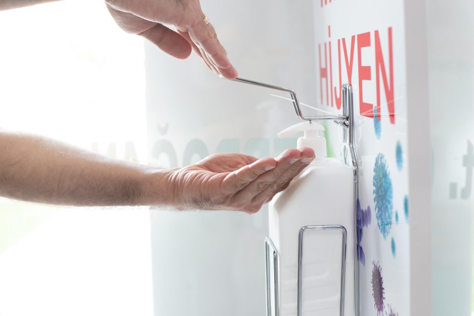 hygienic and stylish hand soap dispensers